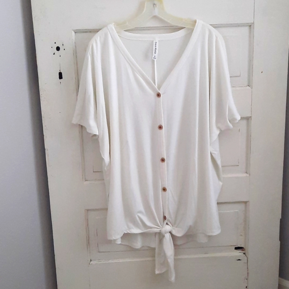 Button Front Top